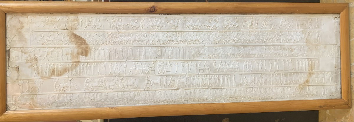 John Henning (1771-1851)- Frises du Parthénon - Plâtre - Angleterre, Grèce, Athènes, Lord Elgin