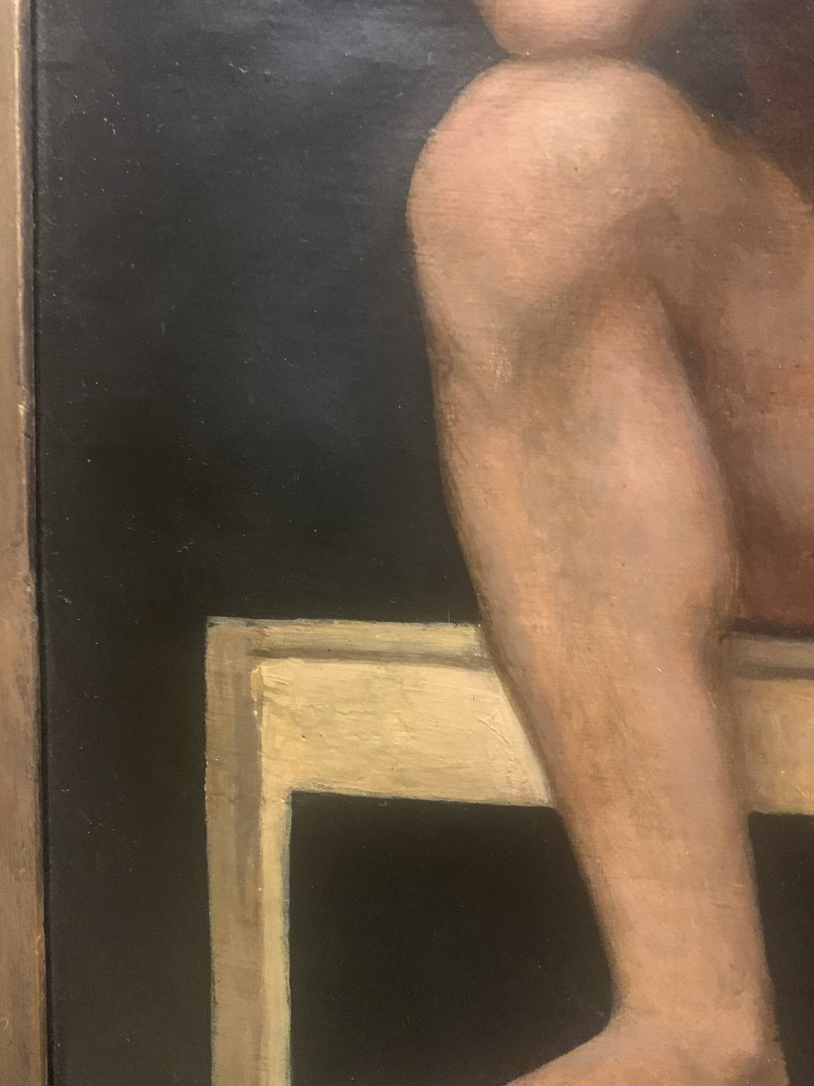 Académie du nu masculin - Carmelo Giarrizzo - XIXe siècle - Palerme - homme-photo-3