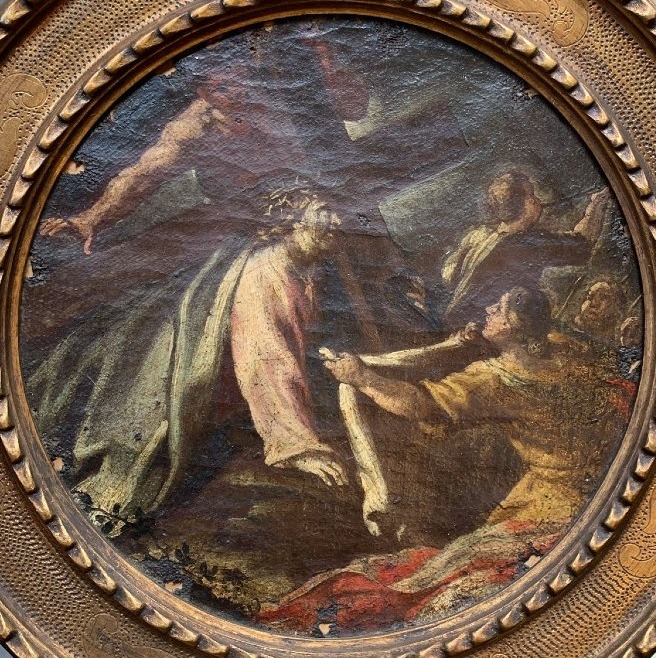 École napolitaine - Six tableaux de la vie du Christ - fin XVIIe siècle - Italie, Naples-photo-8