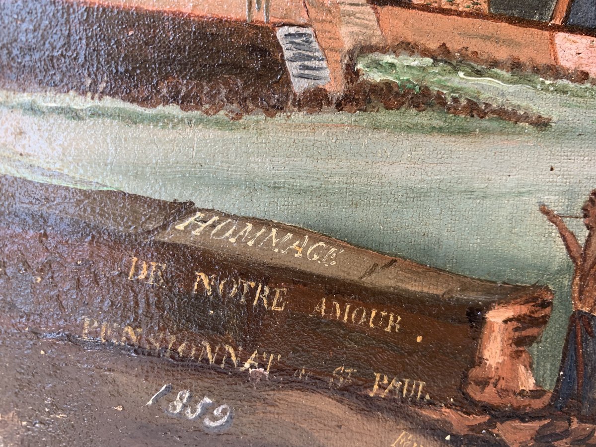 Éruption du Vésuve, École française, 1859, Naples, Italie, France Bible-photo-3