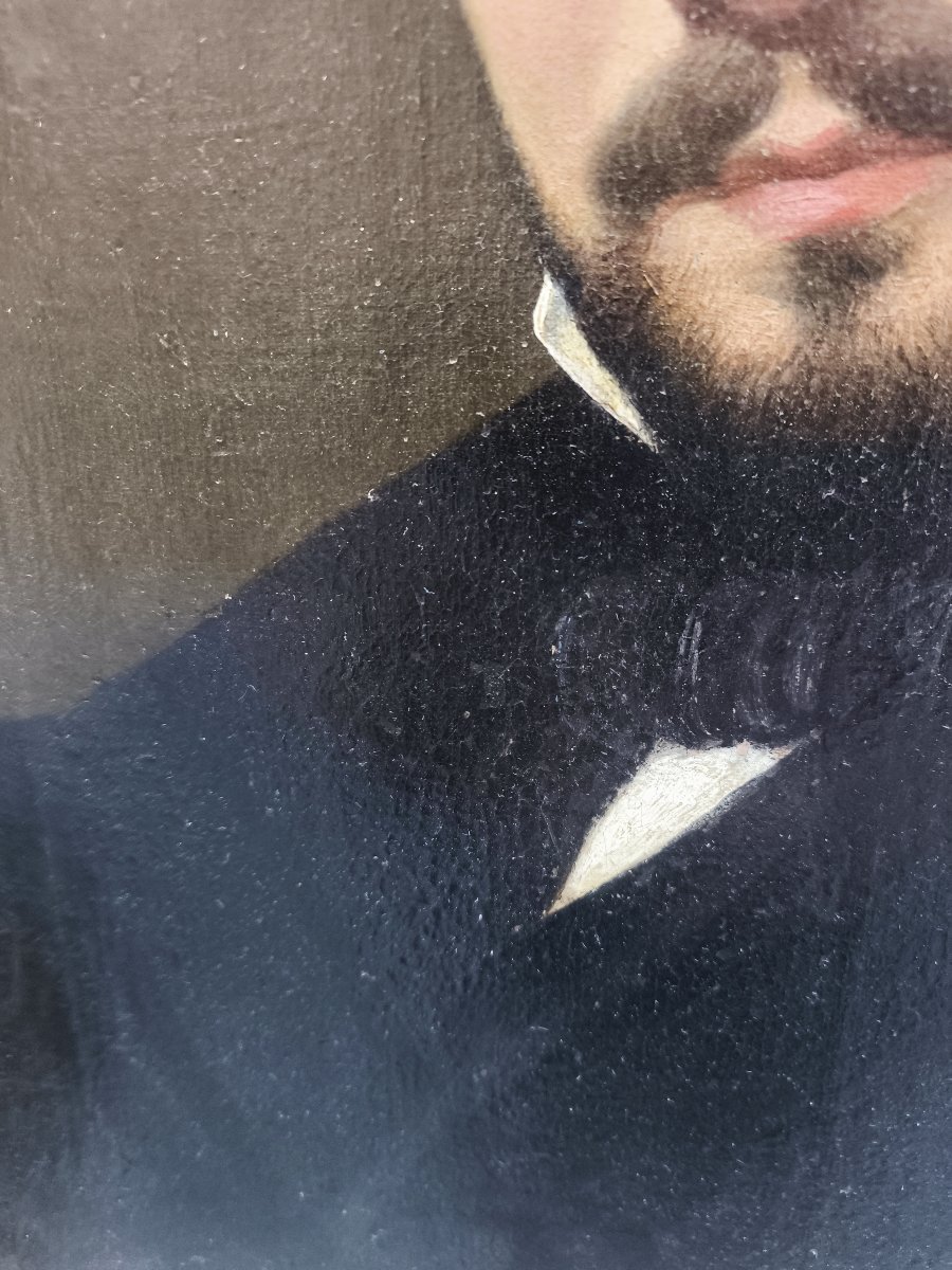 A Beautiful Portrait Of A Young French Man From The Mid-19th Century-photo-3