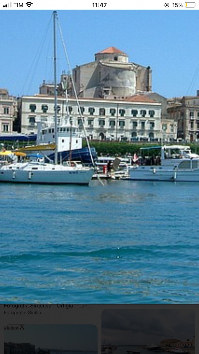 Herbert Sidney (1858- 1923) View Of Siracusa -sicily - Italy-photo-4