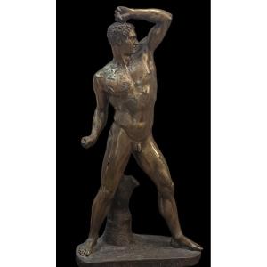 Incredible Statue Of The Boxer From A Original Of Antonio Canova Very Incredible
