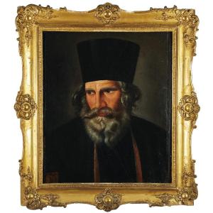 Italian Painter First Half Of The Nineteenth Century Portrait Of A Greek Orthodox Priest
