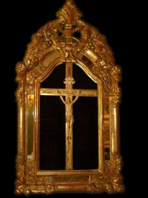Christ Jansenist Ivory And Wood Gold