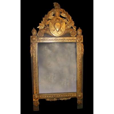 Mirror Louis XVI In The Golden Wood