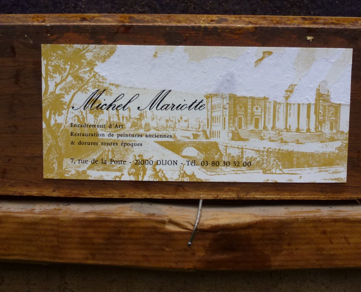 Genre Scene Young Woman With Fruit Oil/canvas Late 17th Century-photo-7