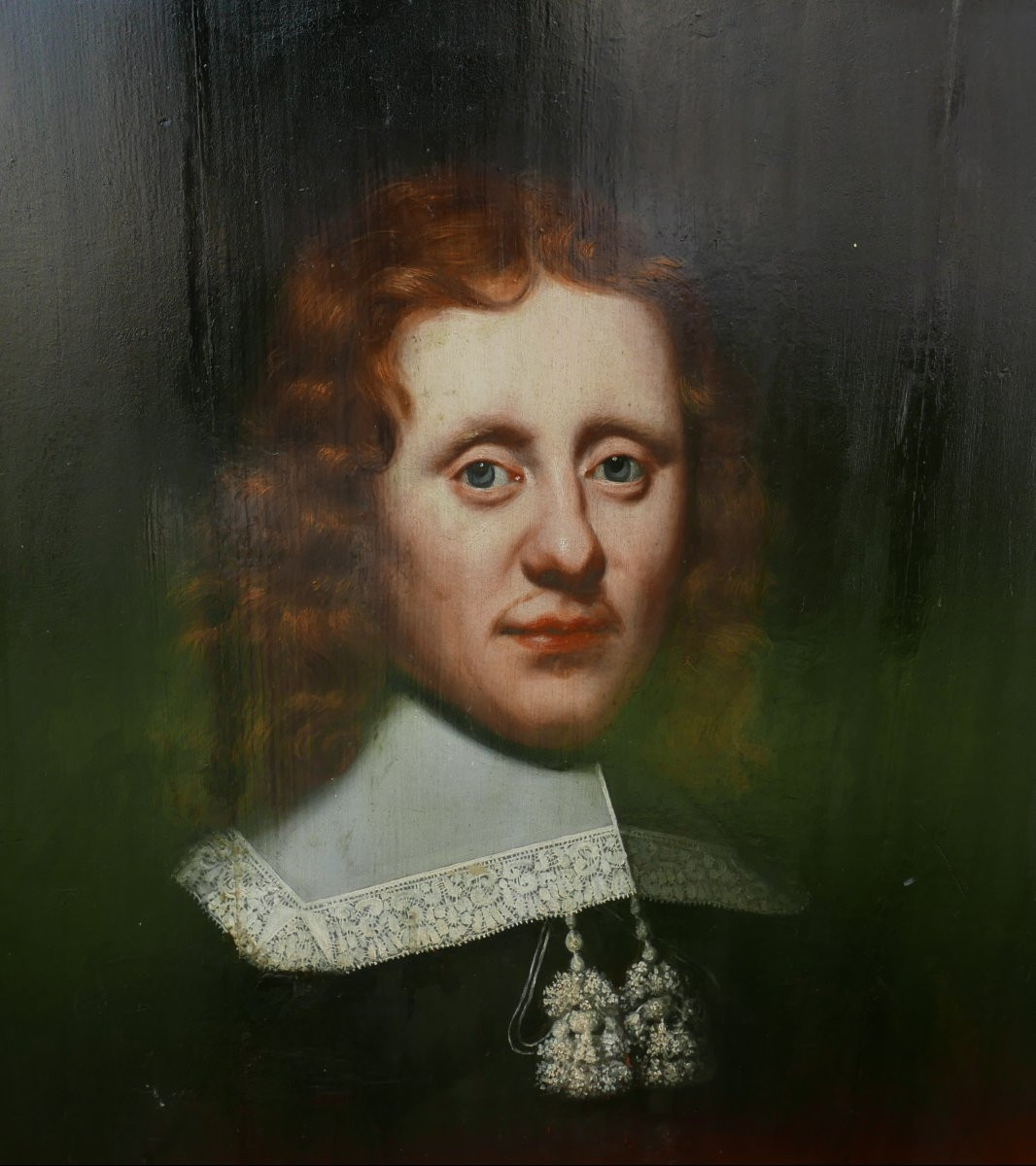 Portrait d'Homme Suiveur De Jacob Gerritsz Cuyp Huile/panneau Du XVIIème Siècle-photo-4