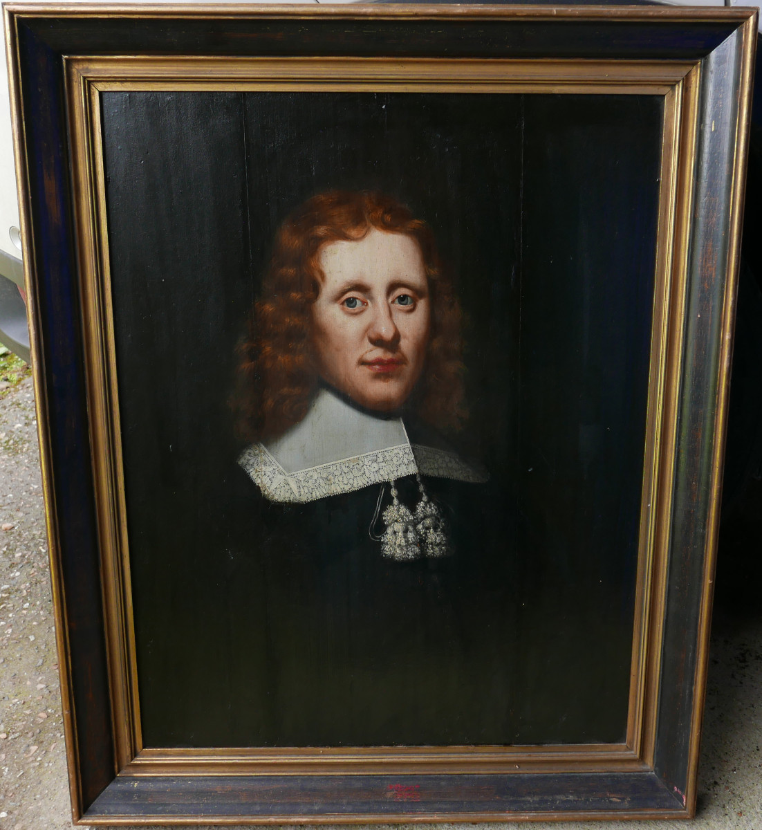 Portrait d'Homme Suiveur De Jacob Gerritsz Cuyp Huile/panneau Du XVIIème Siècle