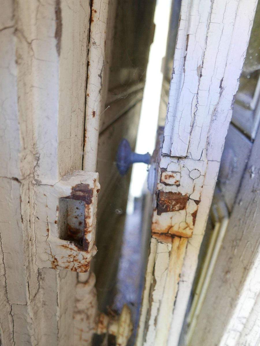 4 Grandes Portes Anciennes d'Intérieur Haussmaniennes du XIXème siècle-photo-2