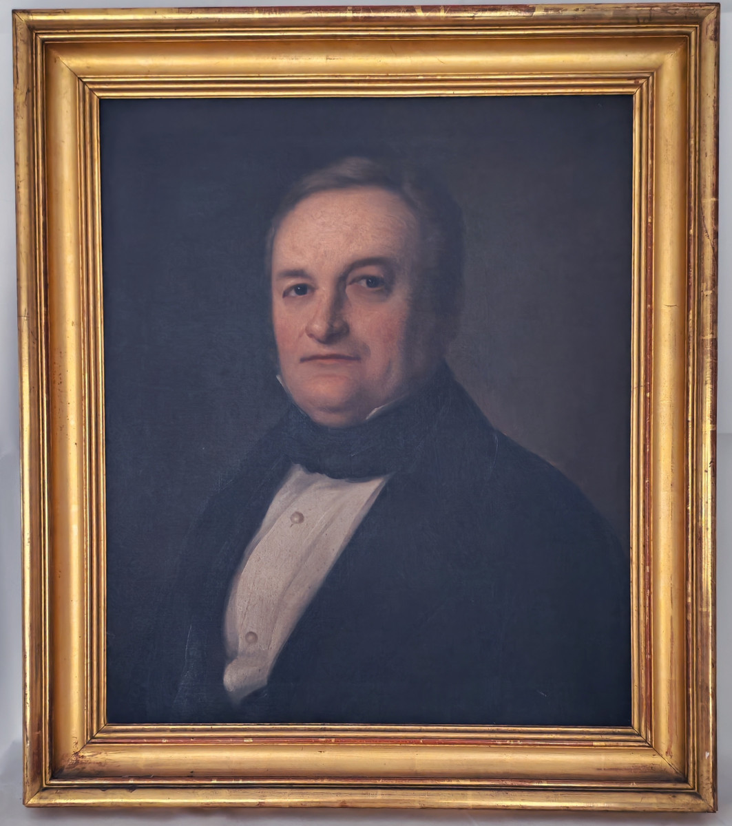 Portrait Of A Man, Louis Philippe Period, Oil/canvas, 19th Century