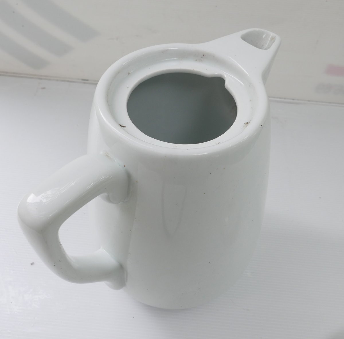 Grand Modèle de Caftière en Porcelaine Allemande Luftwaffe Fabrication Bauscher-photo-4