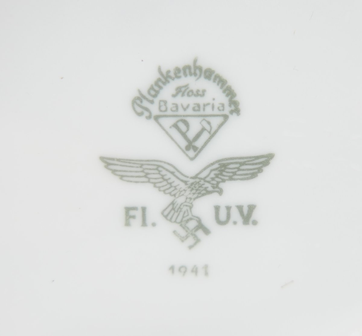 Grand Modèle de Caftière en Porcelaine Allemande Luftwaffe Fabrication Bauscher-photo-4