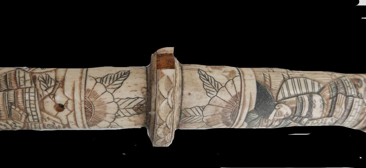 Japanese Katana Sword, Late 19th Century-photo-2