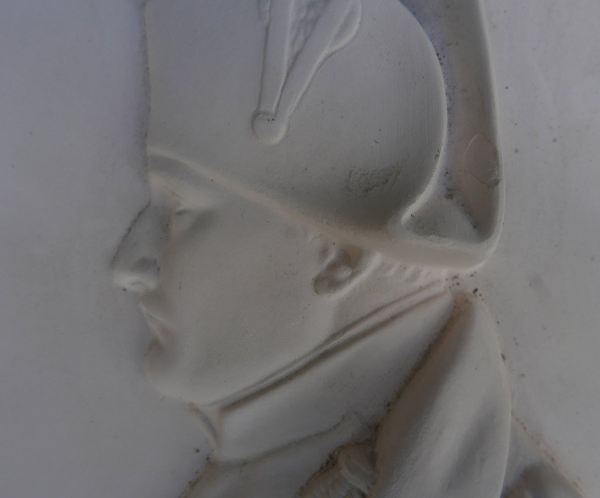 Napoleon I Biscuit Porcelain From Saint Genou, Indre, 20th Century-photo-2