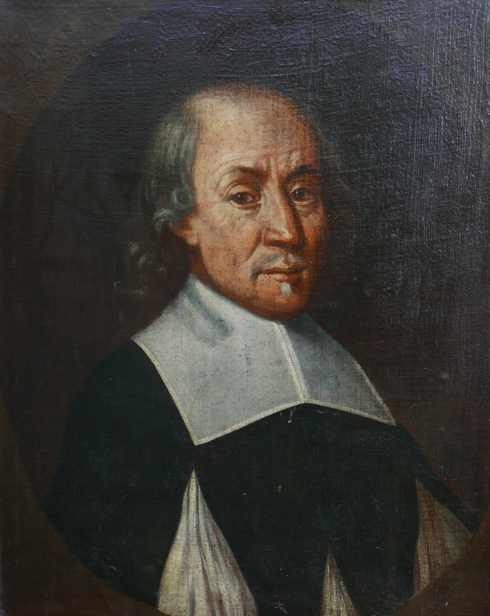Portrait Of A Man, Presumed To Be By Joost Van Den Vondel, 17th Century, Oil On Canvas