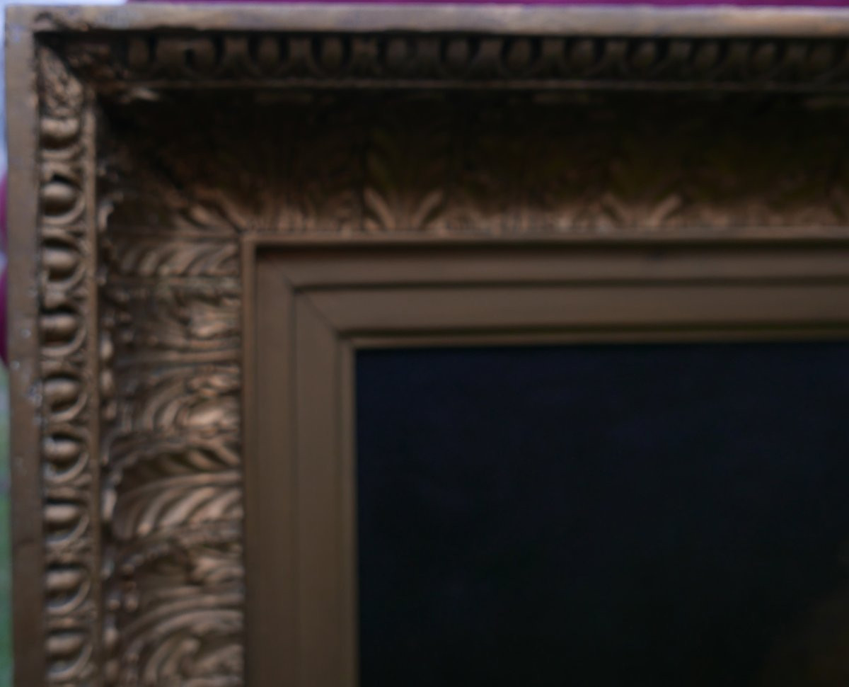 Portrait de Femme Maria Riechard Huile/Toile XVIIIème siècle-photo-5