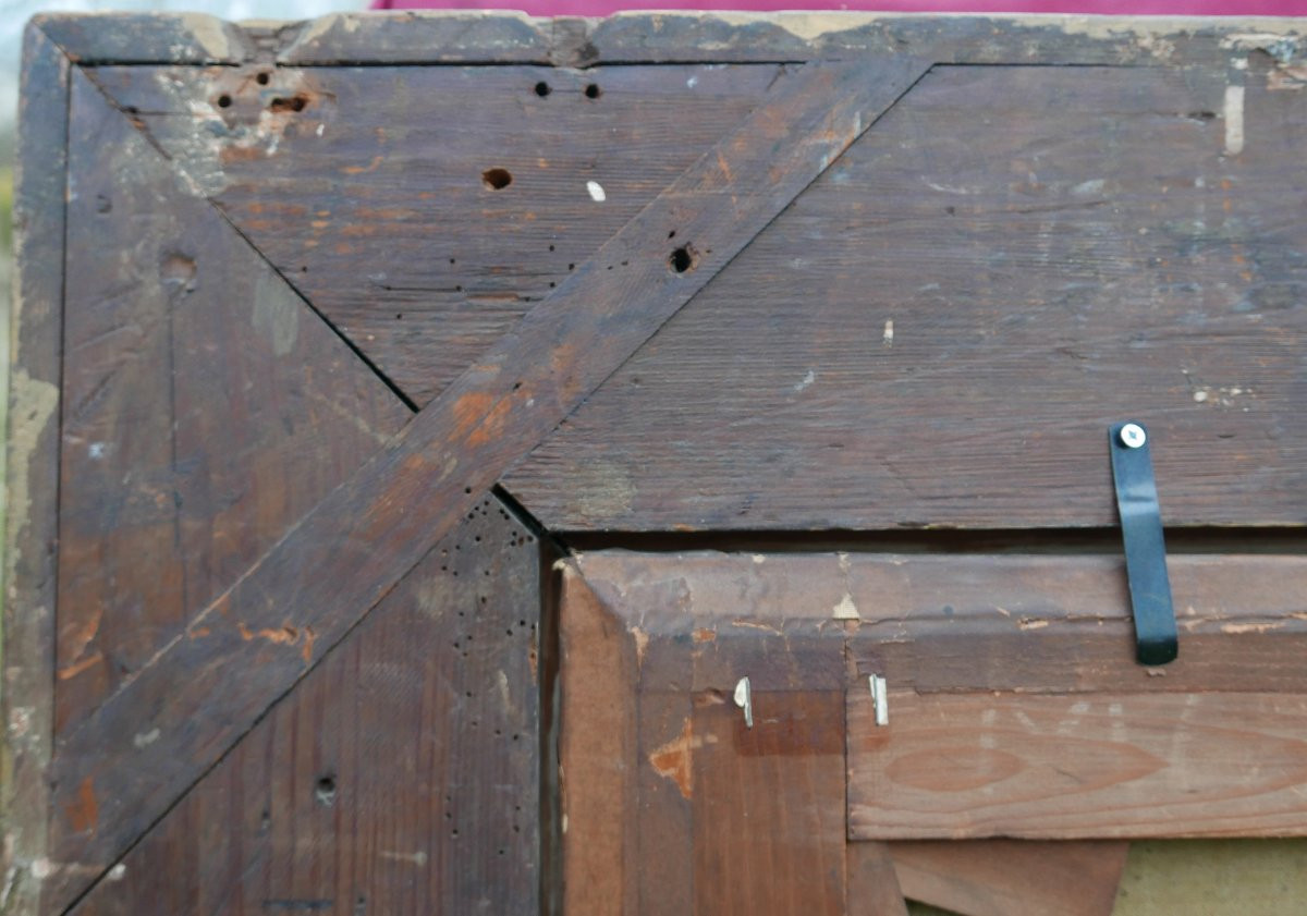 Portrait de Femme Maria Riechard Huile/Toile XVIIIème siècle-photo-7