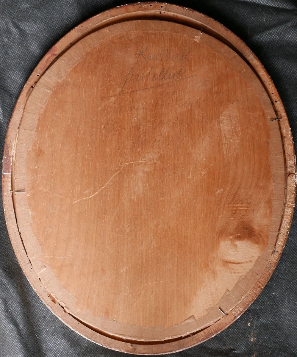 Pastel Portrait d'une Jeune Femme Epoque Louis XVI XVIIIe siècle d'après Drouais-photo-4