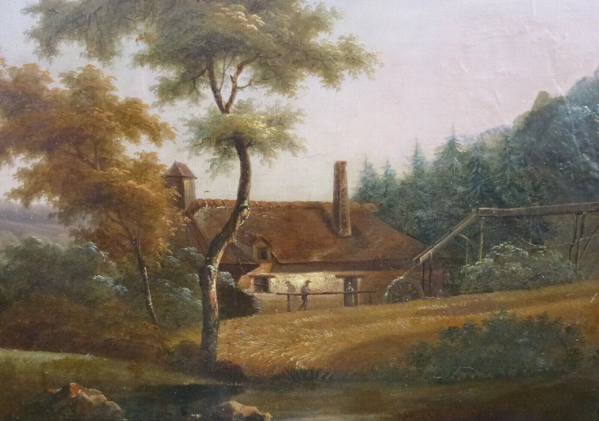 Oil On Canvas 19th Century-photo-4