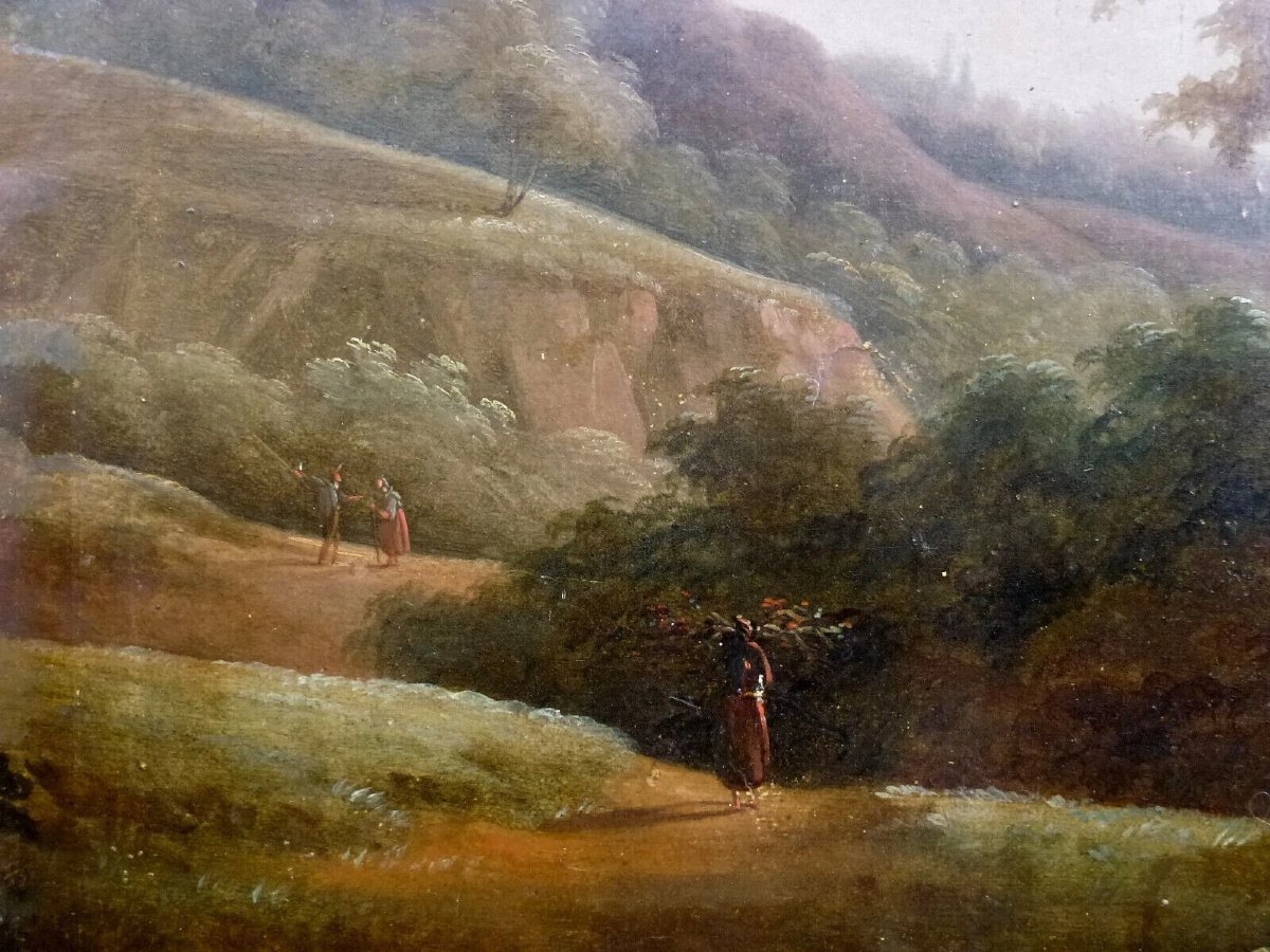 Oil On Canvas 19th Century-photo-3