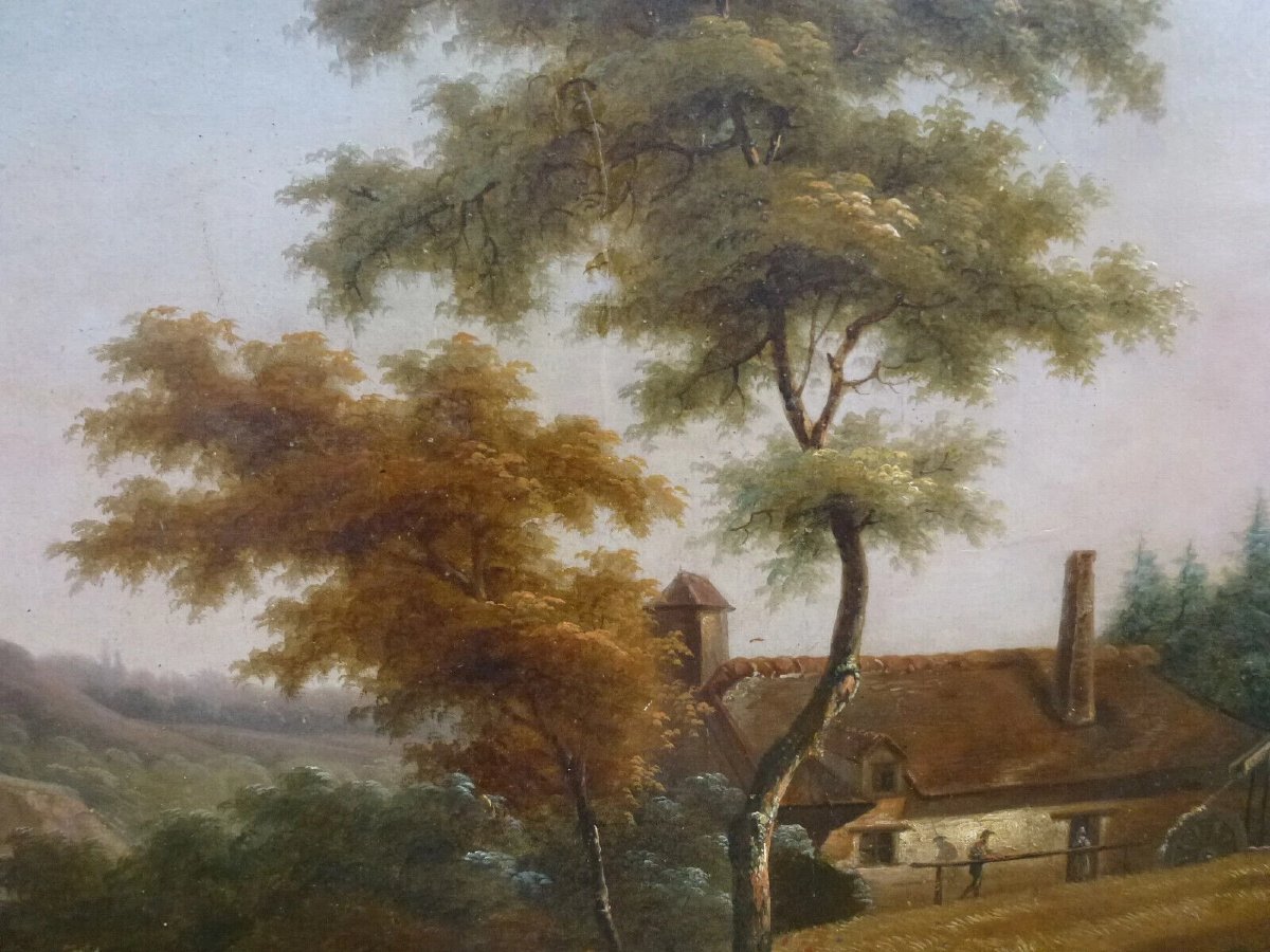 Oil On Canvas 19th Century-photo-4