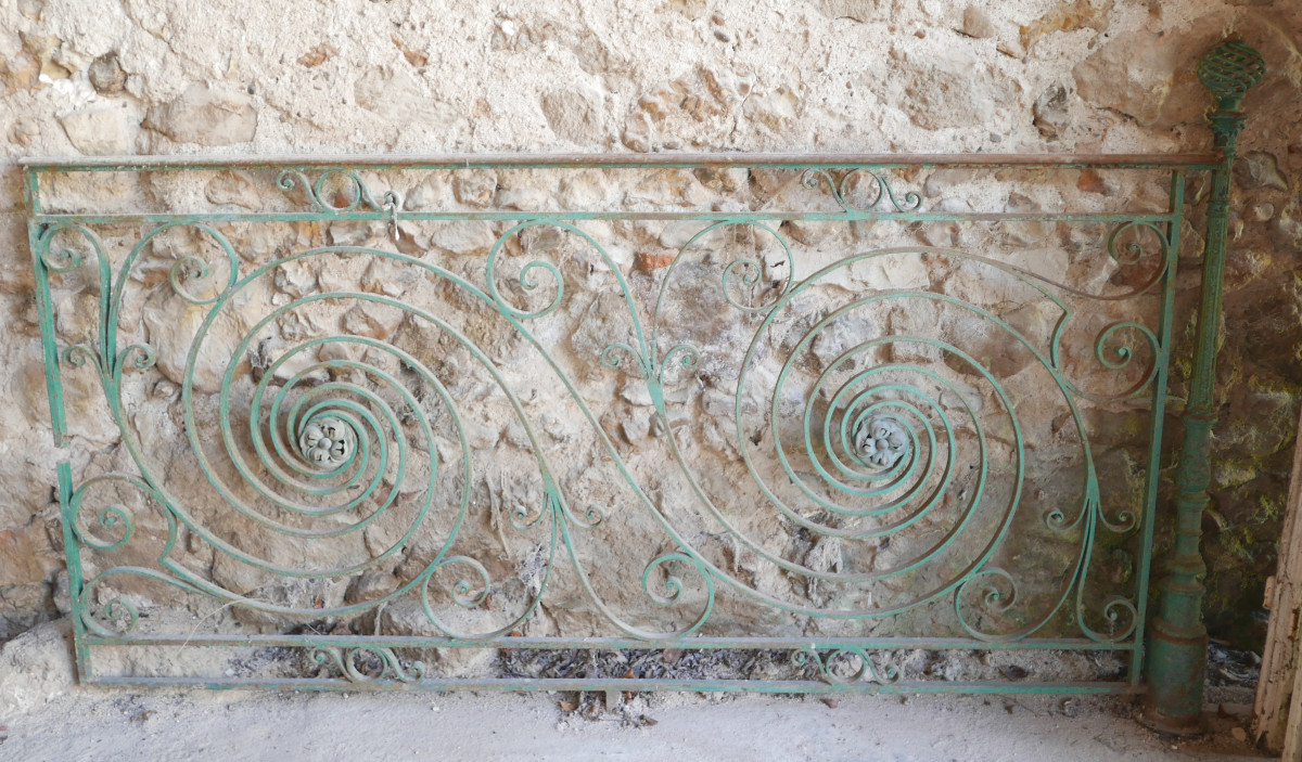 Richly Worked Wrought-iron Railing, Year 60
