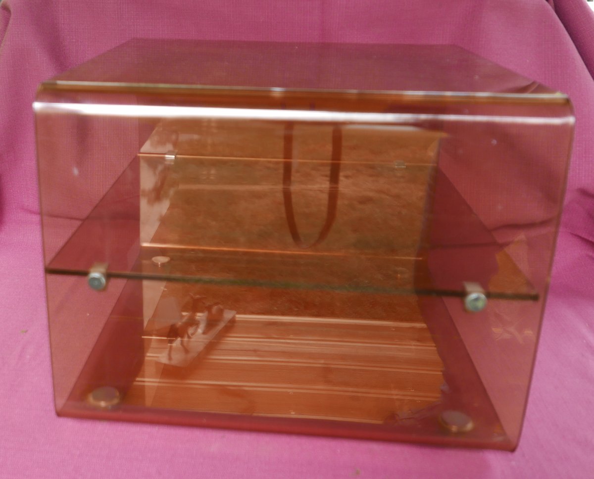 Michel Dumas Designer Coffee Table, Produced By Roche Bobois, Plexiglass, 1970s-photo-3