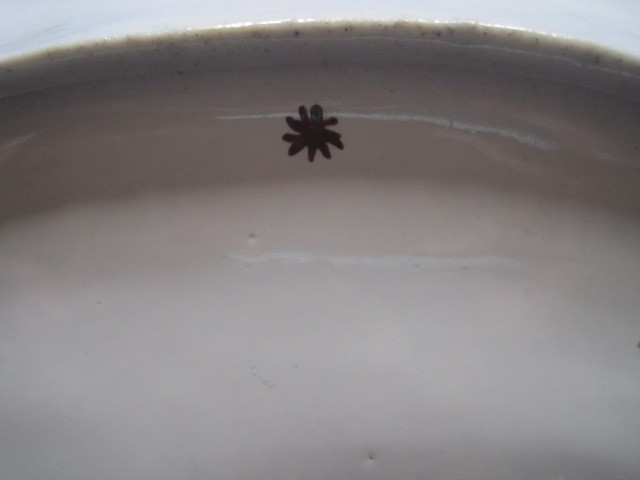 Oval Porcelain Dish With Rococo Style Bord, Doccia Manufacture, Italy Early 19th C. -photo-3