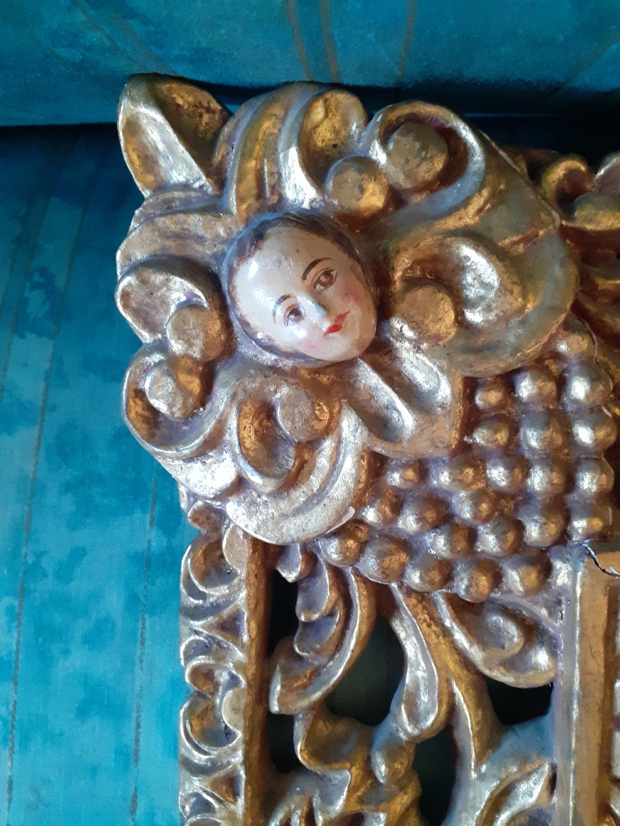 Spanish Or  South American School, Oil On Canvas, Madonna And Child, 19th Cntury-photo-1