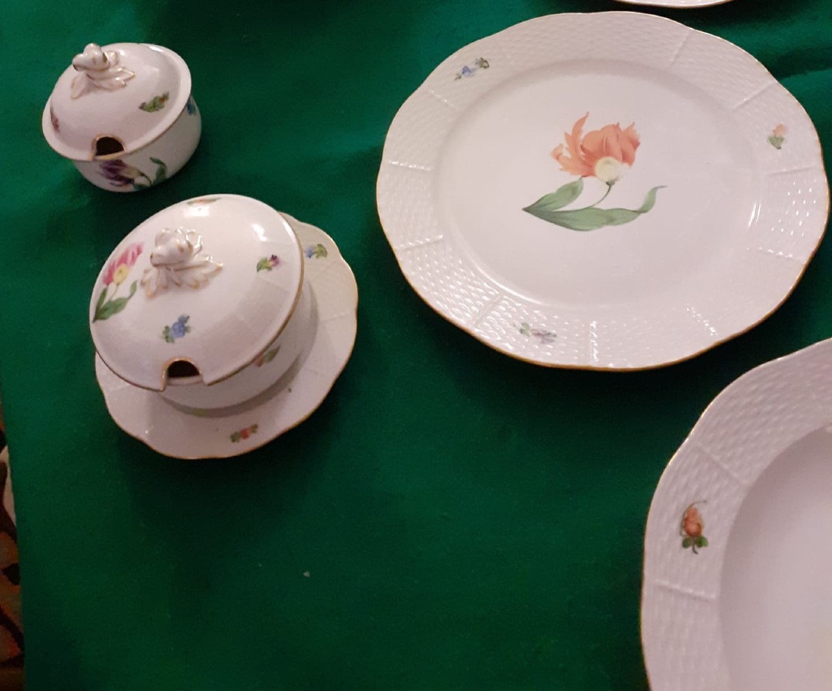 Service en porcelaine Herend pour 12 personnes, 19 50-60-photo-5