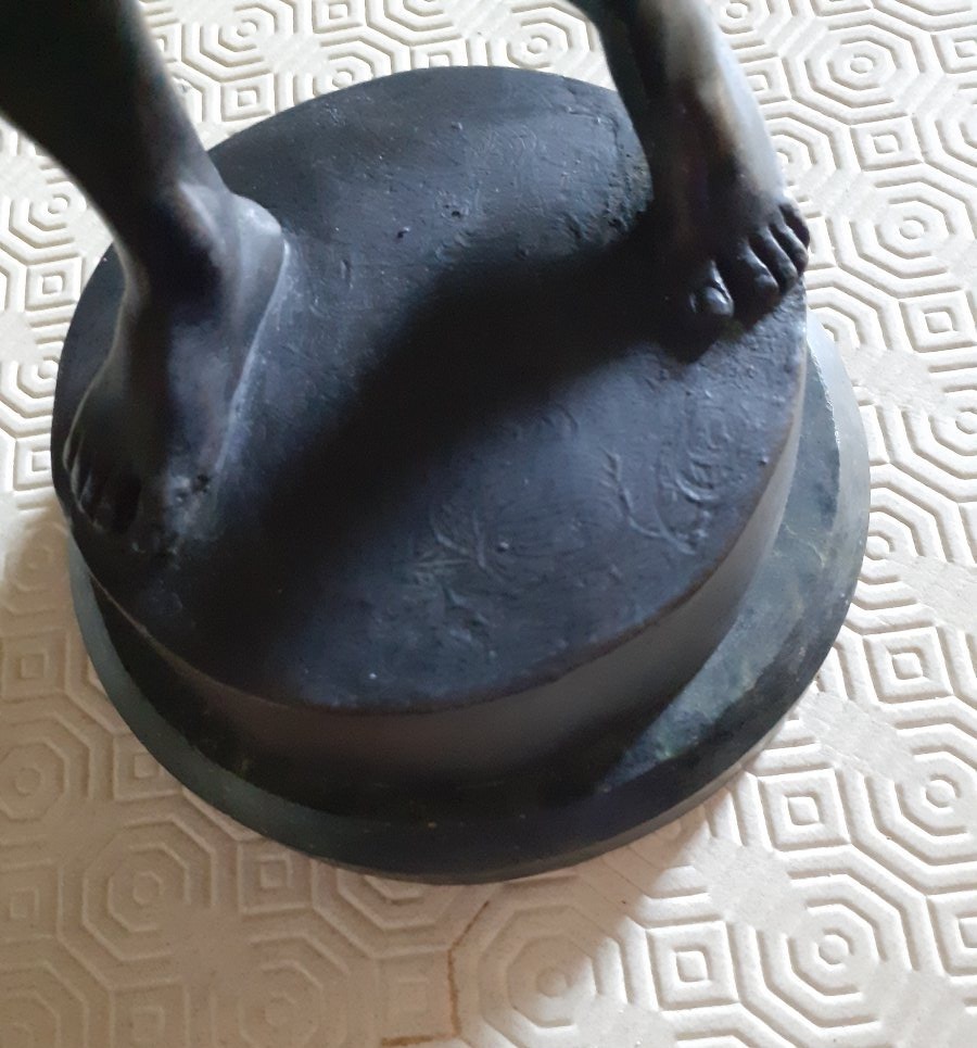 Perseus Showing Medusa's Head, Patinated Bronze, Italy, Abput 1930-photo-4