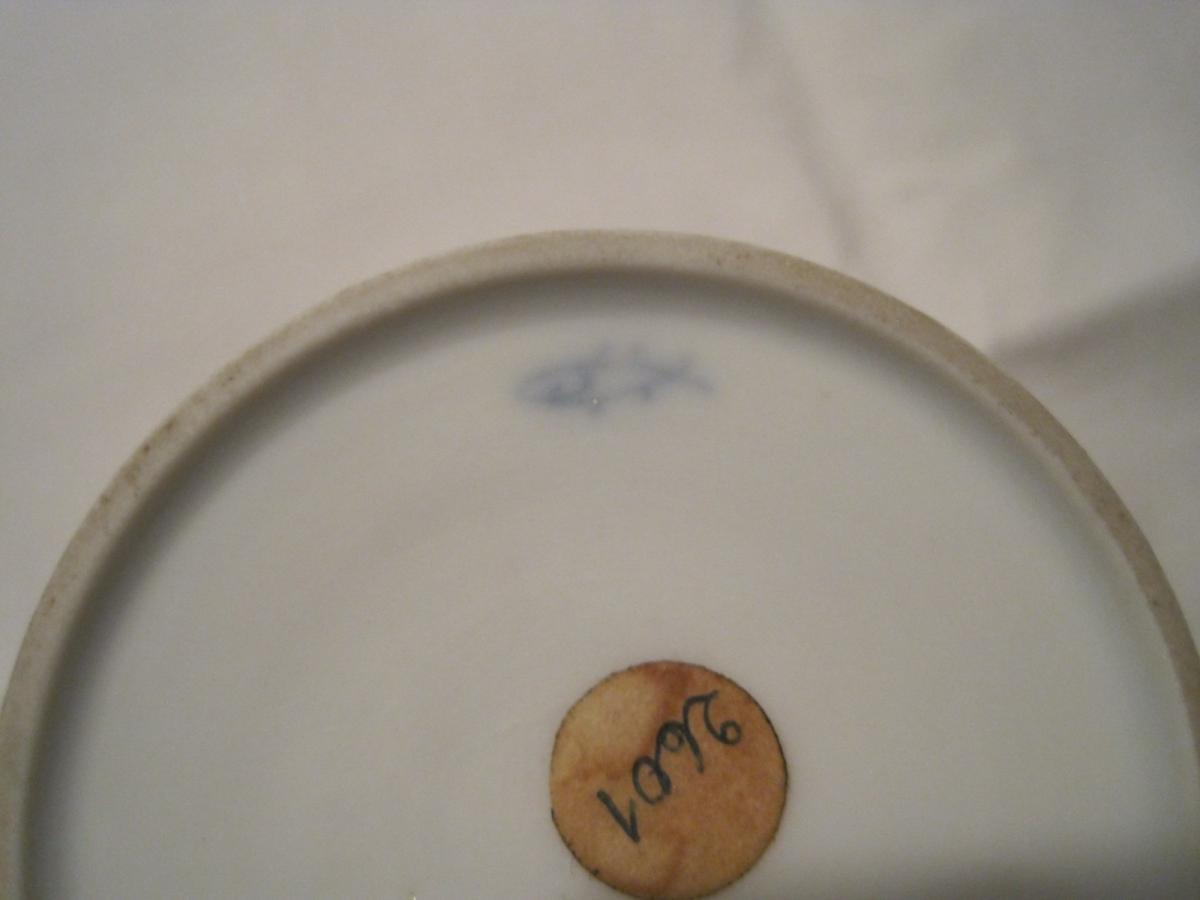  Porcelain Coffee Cup And Saucer, Nyon, 1790 Circa  -photo-1