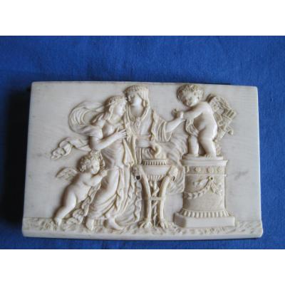 Ivory Carnet De Bal,  Eighteenth Century