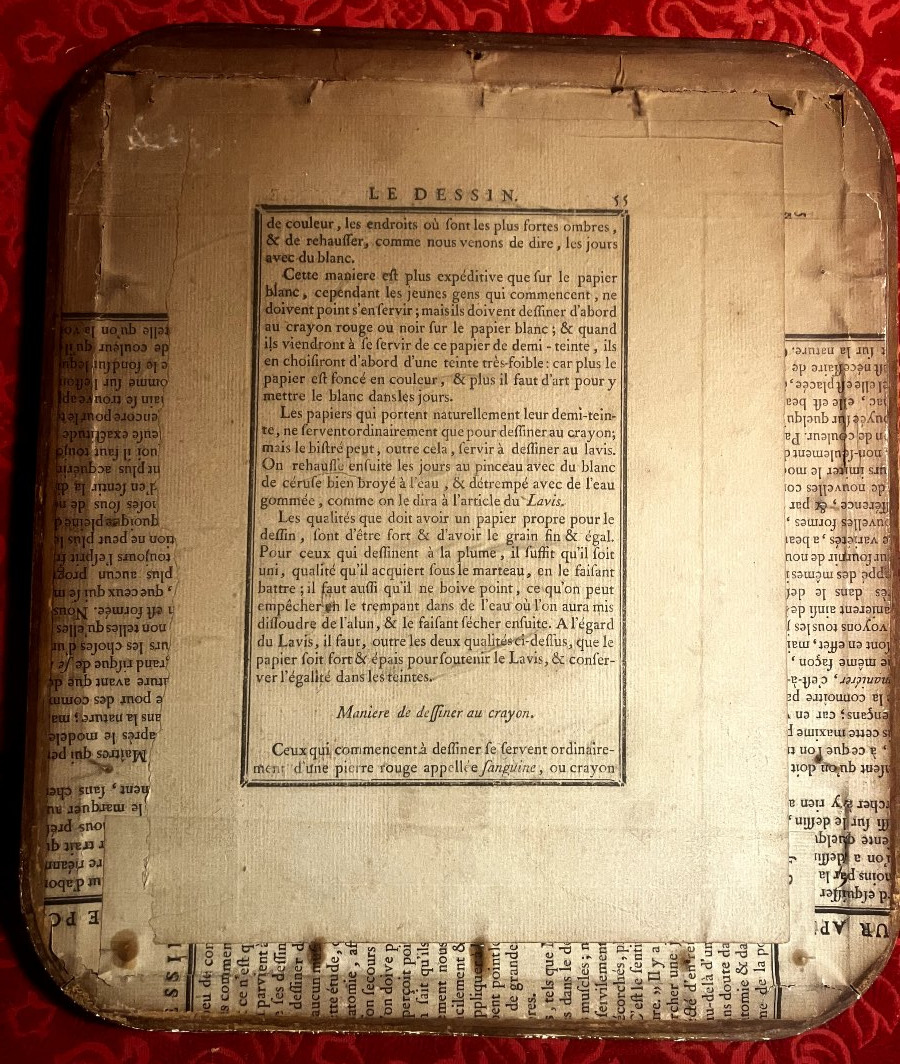 Estampe sur tissu fin XVIIIe début XIXe " Le chemin de la fortune " par Voyez et Baudoin-photo-6