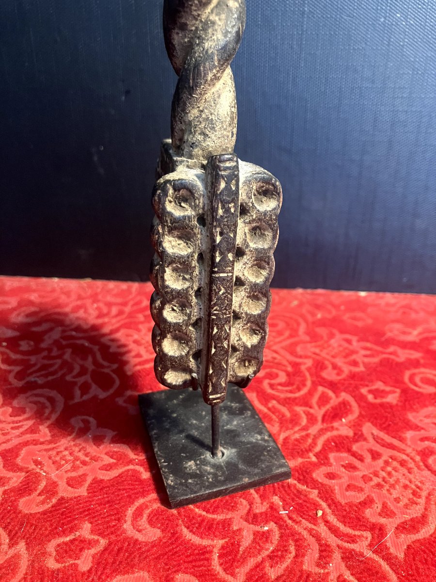 Baoulé Musical Percussion Hammer Or Gong (lawle). -photo-6