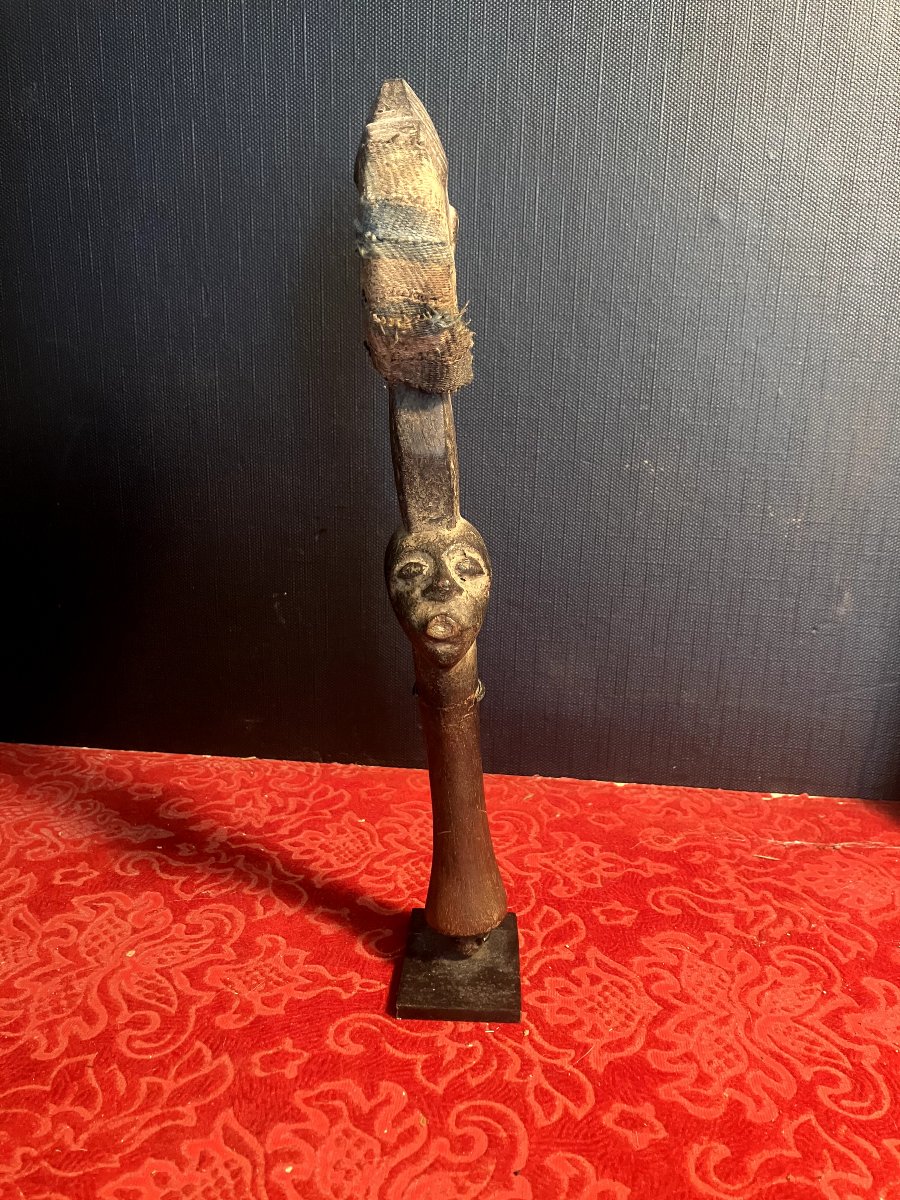 Baoulé Musical Percussion Hammer Or Gong (lawle). #2-photo-3