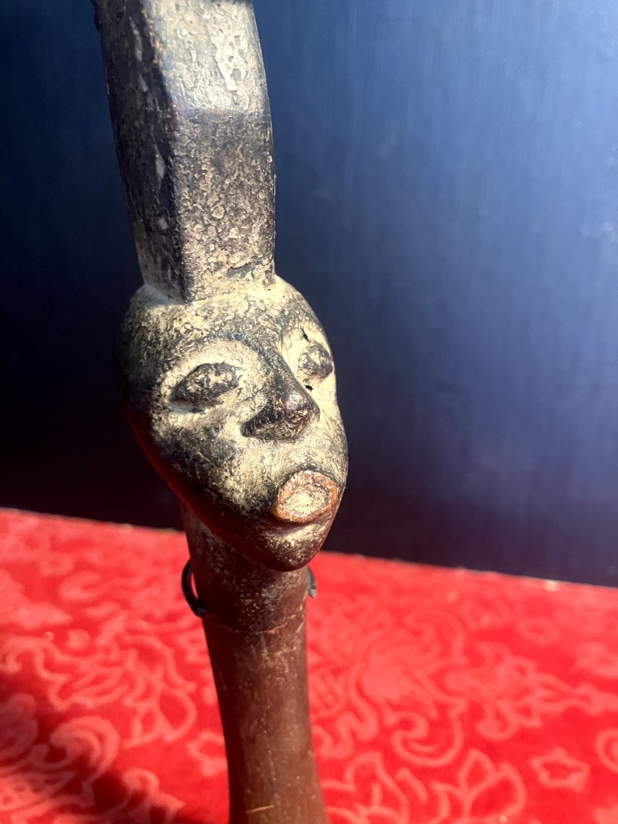 Baoulé Musical Percussion Hammer Or Gong (lawle). #2-photo-4