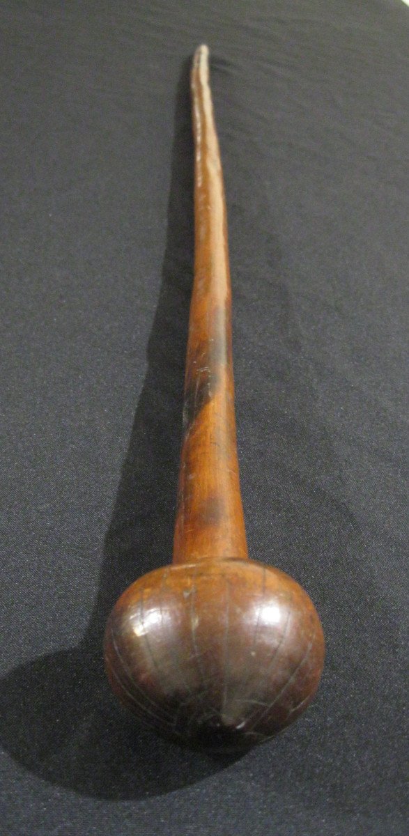 Iwisa - Knobkerrie - Casse-tête - Zoulou Zulu - war club - 85cm -photo-4