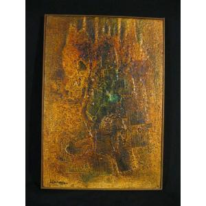 Vahé Hékimian (1915-1997) - Abstract Composition - Signed, Located And Dated