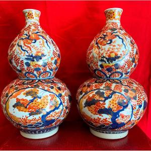 Paire De Vases Imari