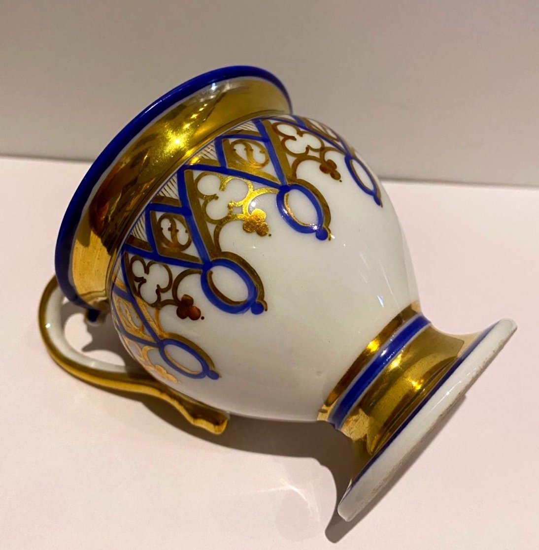 Biedermeier Porcelain Mug-photo-2