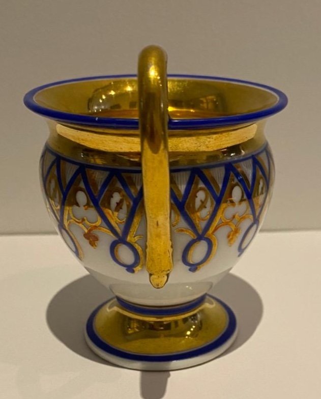 Biedermeier Porcelain Mug-photo-4