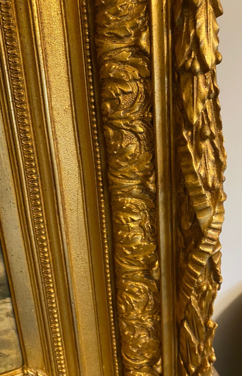 Tableau huile sur bois Henry Schouten-photo-4