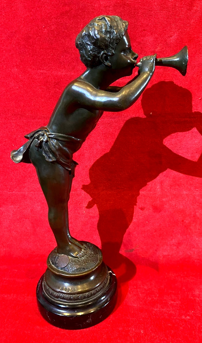 Bronze signé Louis Kley-photo-3