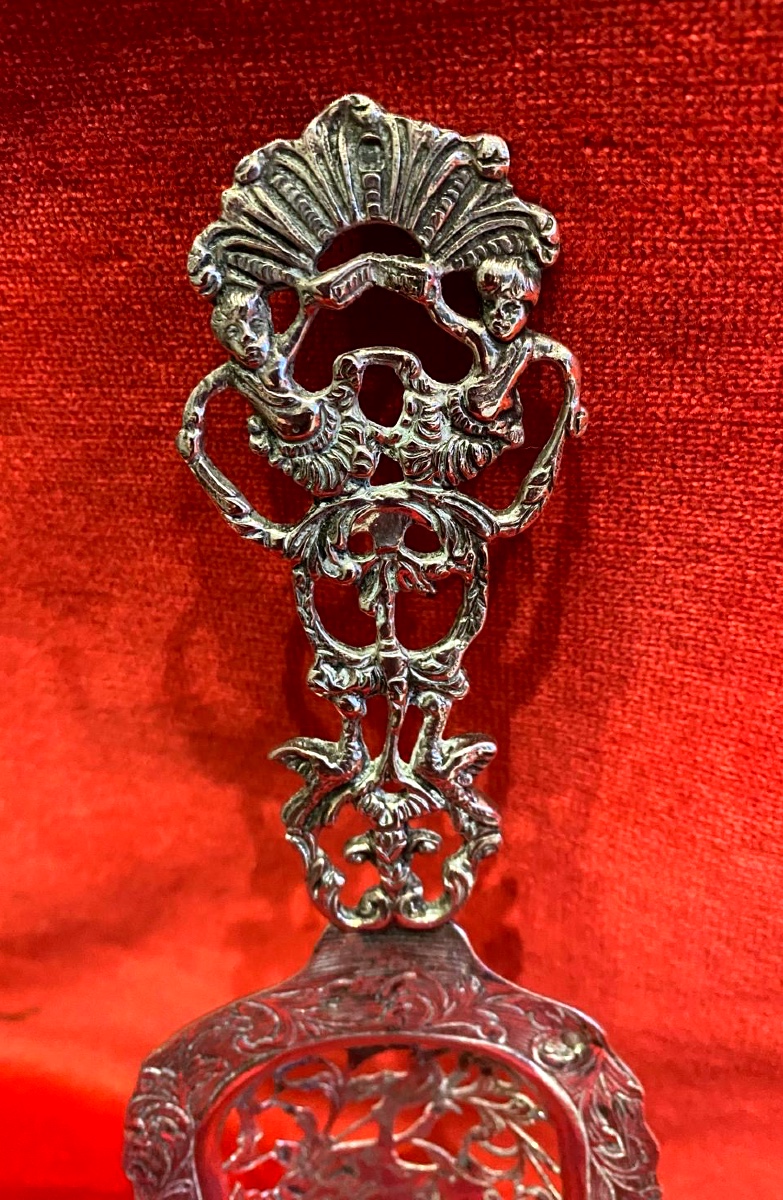 Service à poisson en argent-photo-4