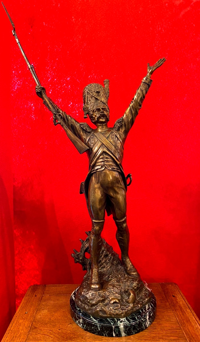 Bronze « vive l’empereur » de Desiré Grisard