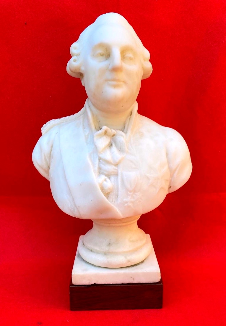 Marble Bust Of King Louis XVI