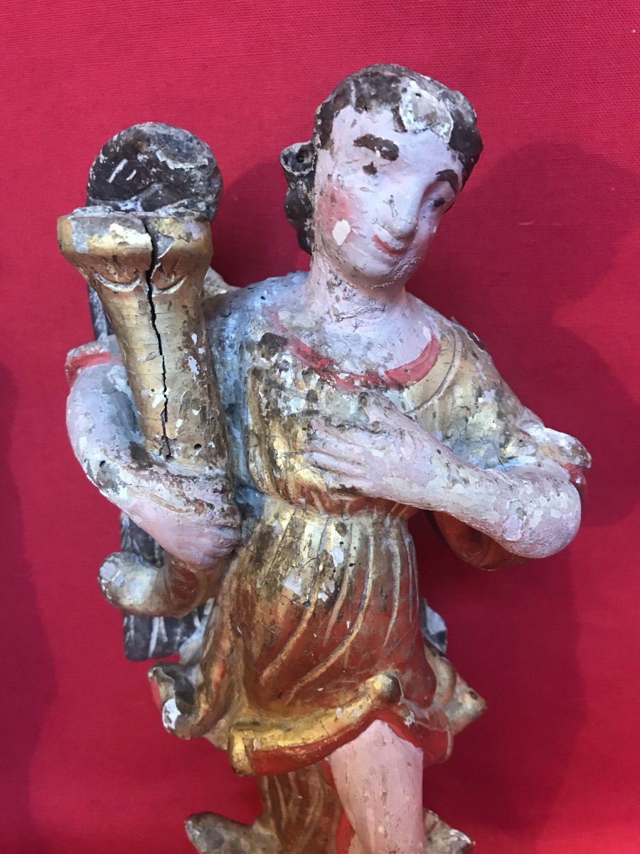 Paire d'Angelots Pique-cierges-photo-1