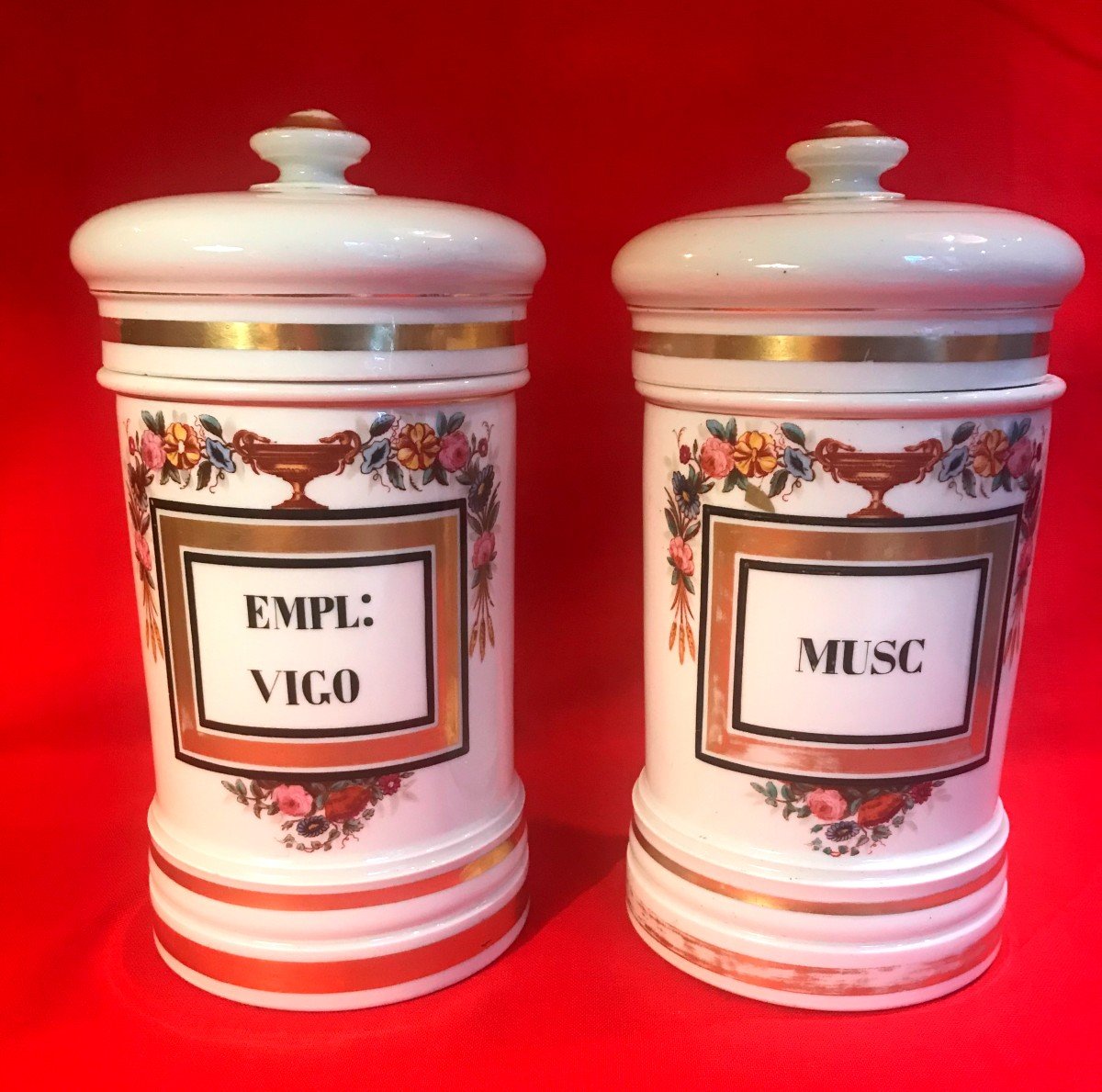 Floral Pharmacy Jars